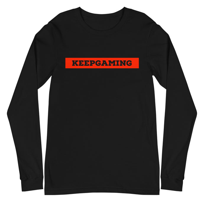 Keep Gaming Logo #0 Long Sleeve