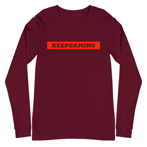 Keep Gaming Logo #0 Long Sleeve