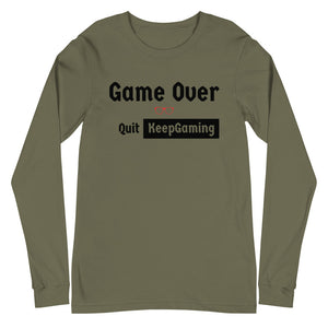 Keep Gaming Logo #1 Long Sleeve