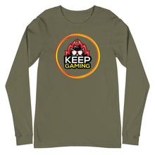 Load image into Gallery viewer, Keep Gaming Logo #3 Long Sleeve