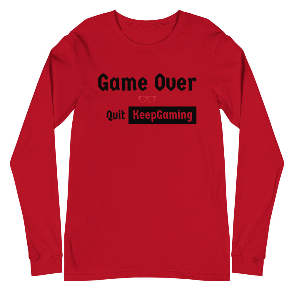 Keep Gaming Logo #1 Long Sleeve