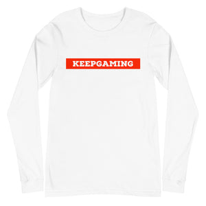 Keep Gaming Logo #0 Long Sleeve