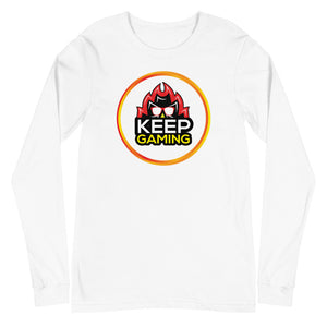 Keep Gaming Logo #3 Long Sleeve